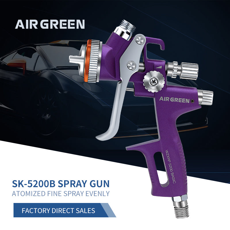 AIR GREEN 5200 SPRAY GUN PROFESSIONAL AIR PAINT GUN